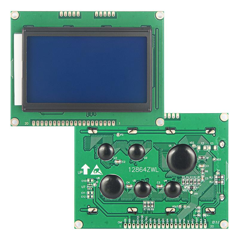 2.9寸lcd12864液晶 128*64點(diǎn)陣帶字庫(kù)